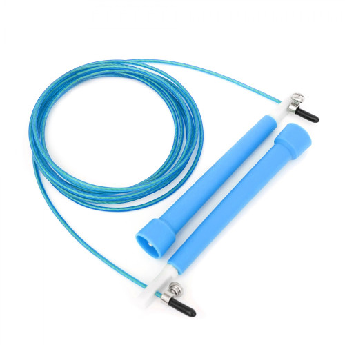 Скакалка  Cornix Speed Rope Basic XR-0162 Blue - фото №3